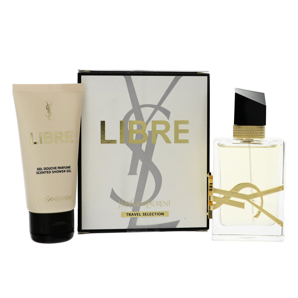 Ysl Libre 2Pcset 1.6 Oz Eau De Parfum Spray / 1.6 Oz S.Gel Show Special for Women