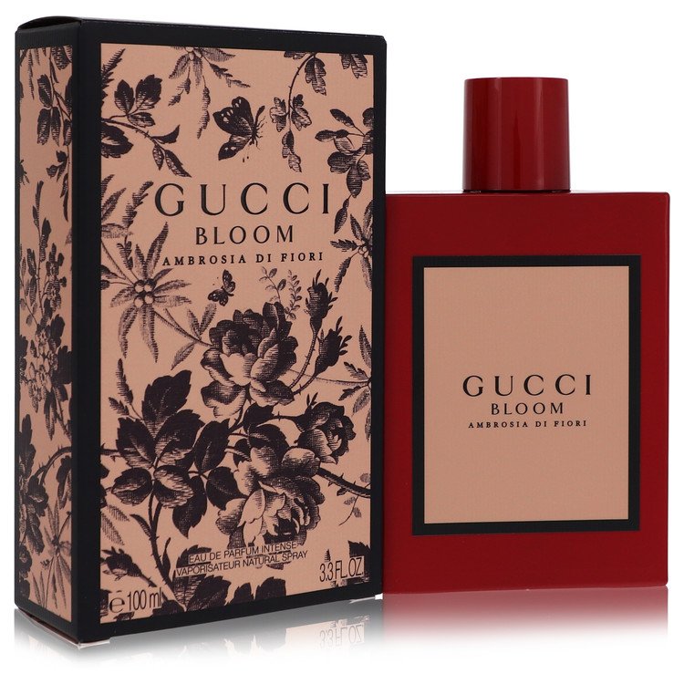 Gucci Bloom Ambrosia Di Fiori By Gucci Perfume 3.3 Oz Eau De Parfum Intense Spray For Women - Box