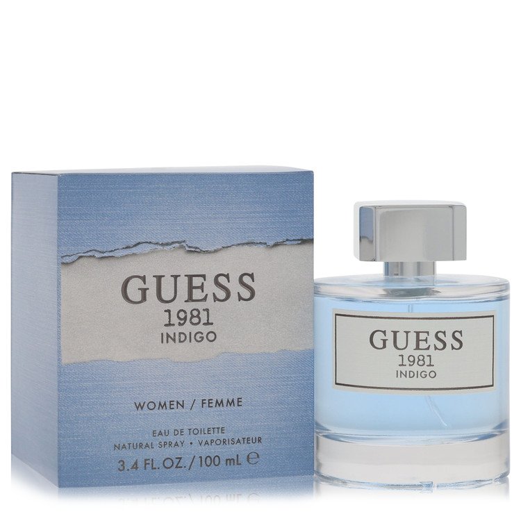 Guess 1981 Indigo by Guess 3.4 Oz Eau De Toilette Spray for Women