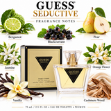 Seductive by Guess 2.5 Oz Eau De Toilette for Women
