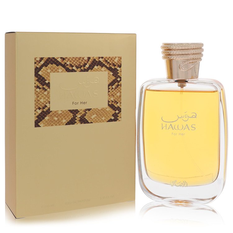 Rasasi Hawas 3.4 Oz Eau De Parfum Spray By Rasasi For Women