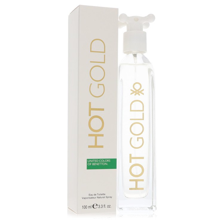 Hot Gold by Benetton 3.3 Oz Eau De Toilette Spray for Women