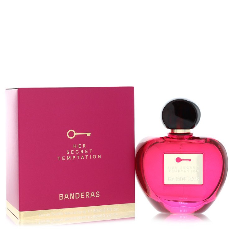 Her Secret Temptation by Antonio Banderas 2.7 Oz Eau De Toilette Spray for Women