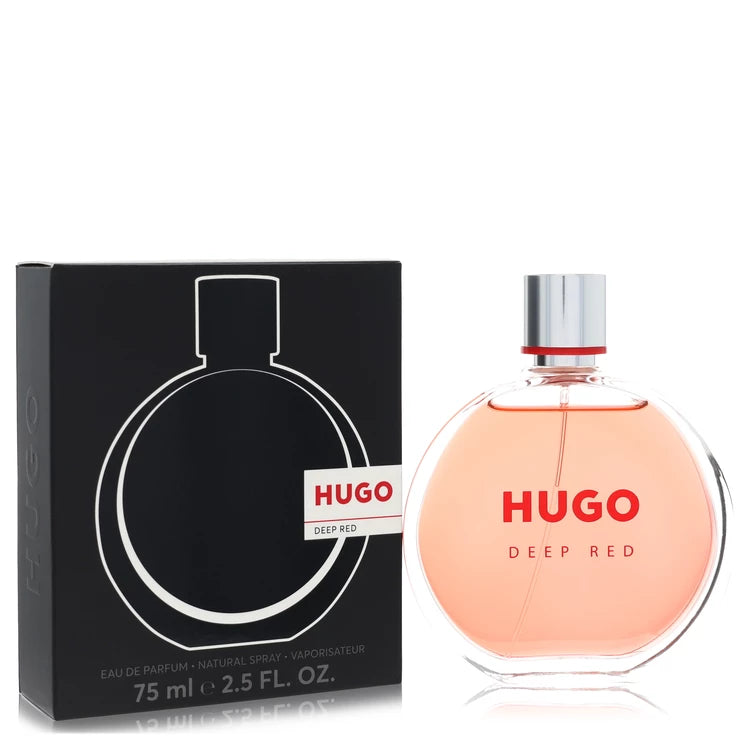 Hugo Deep Red by Hugo Boss 2.5 Oz Eau De Parfum Spray In Box for Women