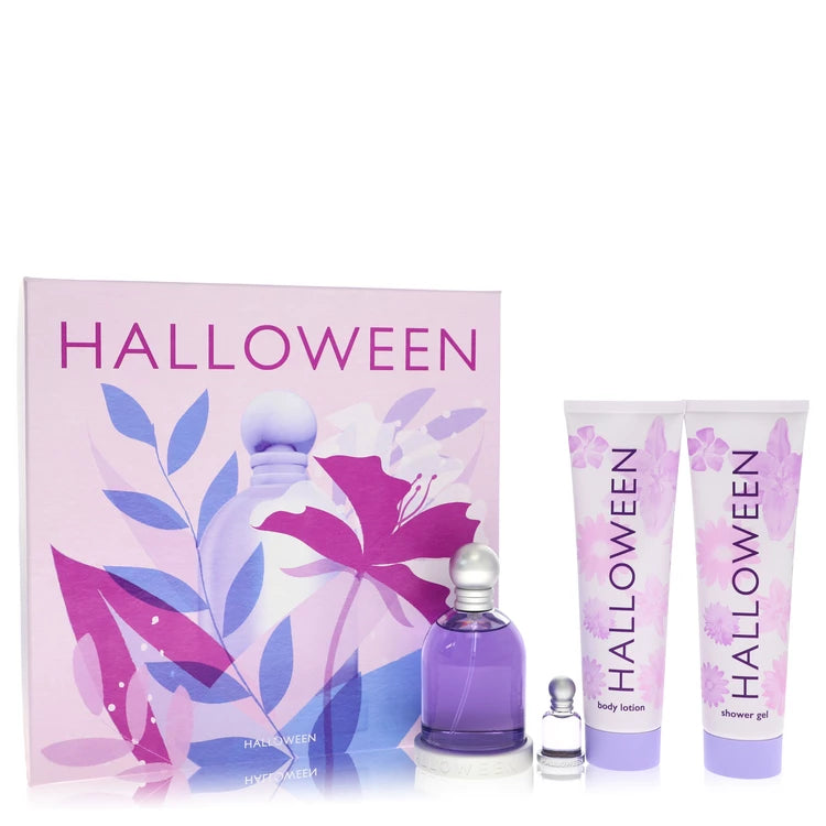 Halloween by Jesus Del Pozo Gift Set 3 Pcs (3.3 Eau De Toilette & 1 Oz Eau De Toilette & Mini) for Women