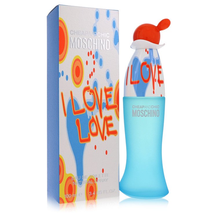 I Love Love By Moschino 3.4 Oz Eau De Toilette Spray For Women In Box