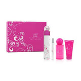 360 Very Pink 3.4, Bm 4.0, Bl by Perry Ellis 3.0 Oz Eau De Parfum Spray for Women 3 Pc Set