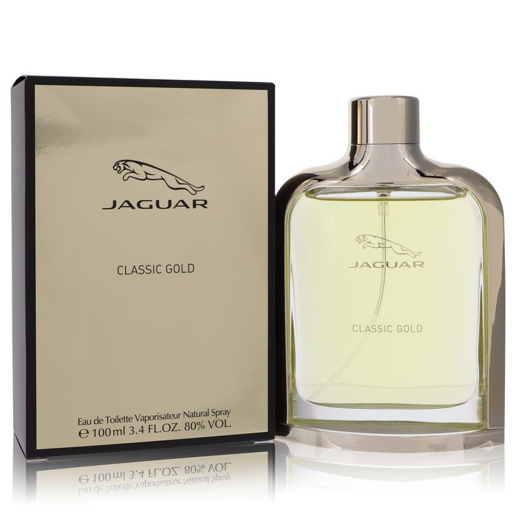 Classic Gold by Jaguar 3.4 Oz Eau De Toilette Spray for Men