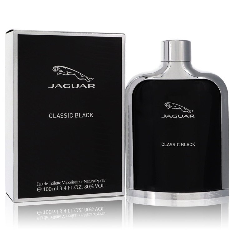 Jaguar Black 3.4 Oz Eau De Toilette Spray for Men