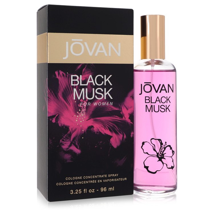 Jovan Black Musk by Jovan 3.25 Oz Cologne Concentrate Spray for Women