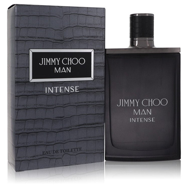 Jimmy Choo Man Intense By Jimmy Choo Cologne 3.3 Oz Eau De Toilette Spray For Men - Box