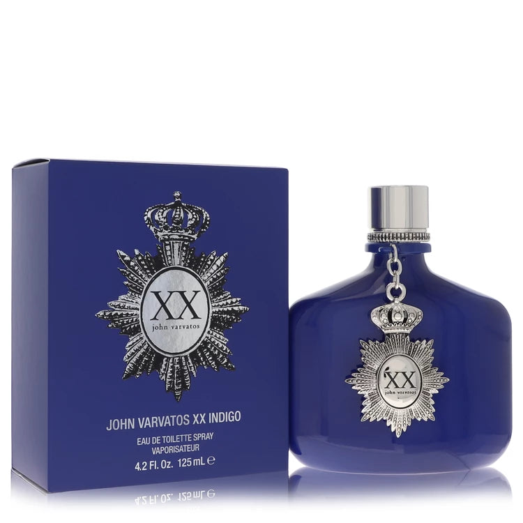 John Varvatos Xx Indigo by John Varvatos 4.2 Oz Eau De Toilette Spray for Men