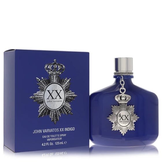 John Varvatos Xx Indigo by John Varvatos 4.2 Oz Eau De Toilette Spray for Men