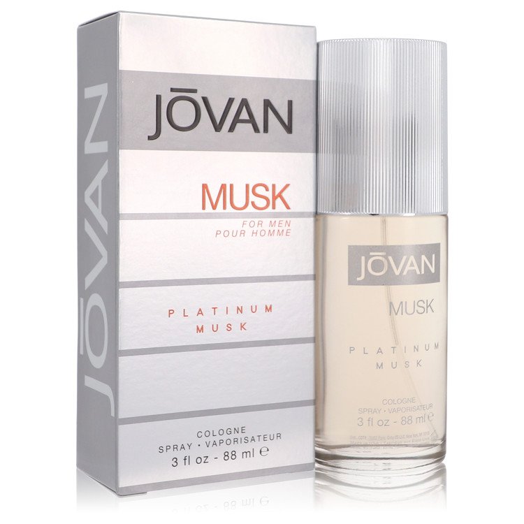 Jovan Platinum Musk by Jovan 3 Oz Cologne Spray for Men