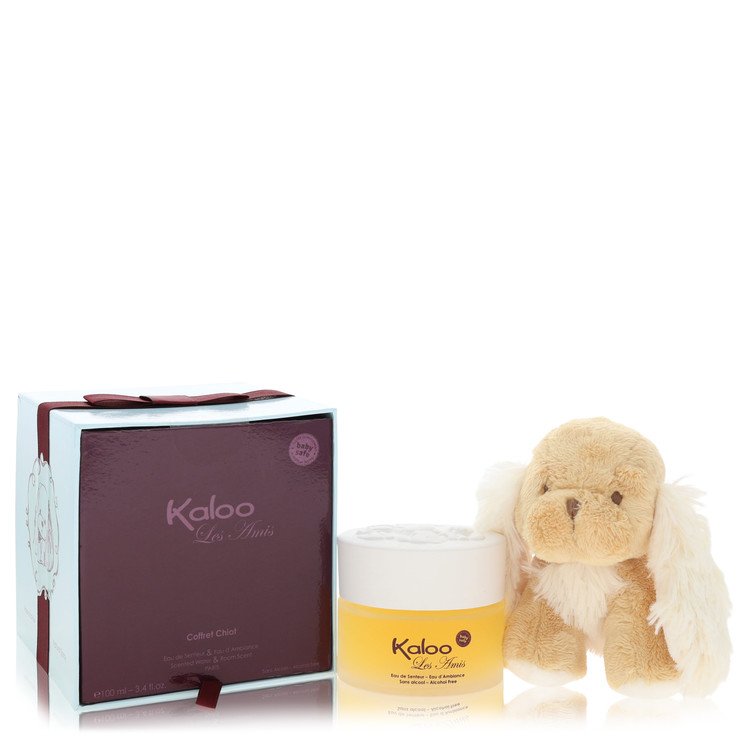 Kaloo Les Amis by Kaloo 3.4 Oz Eau De Senteur Spray / Room Fragrance Spray (alcohol Free) + Free Fluffy Puppy for Men