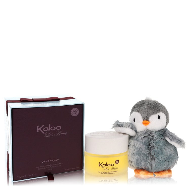 Kaloo Les Amis by Kaloo 3.4 Oz Alcohol Free Eau D'ambiance Spray + Free Penguin Soft Toy for Men
