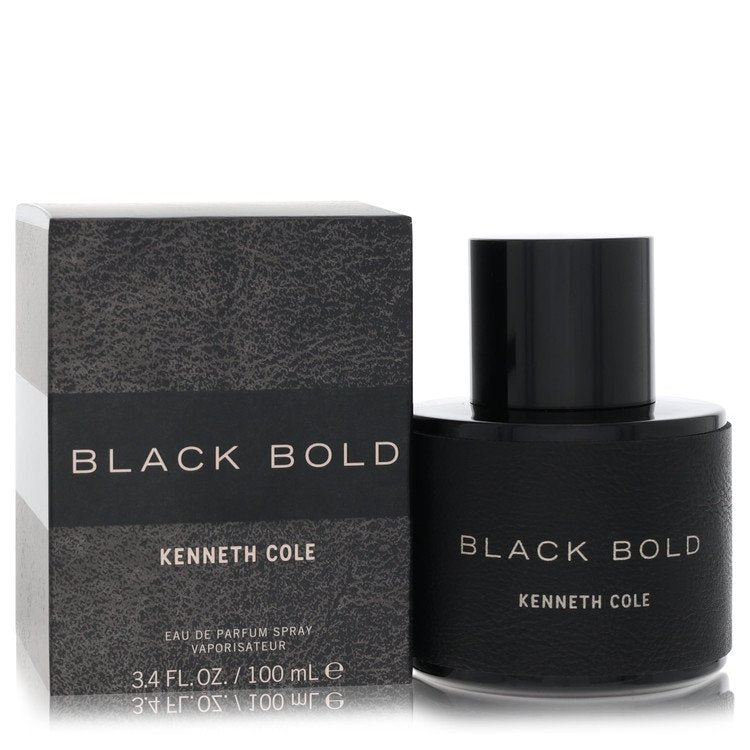 Cole Black Bold Men by Kenneth Cole 3.4 Oz Eau De Parfum Spray for Men