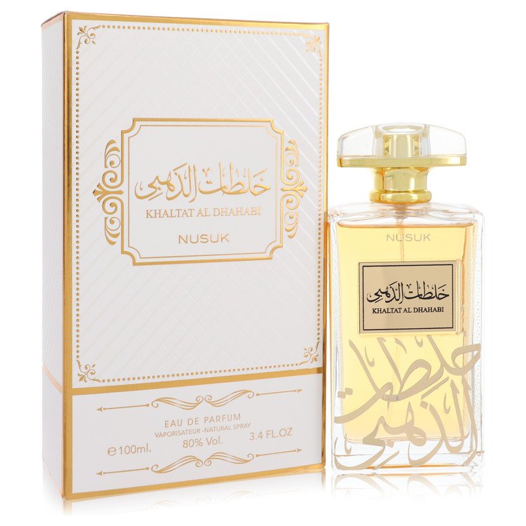 Khaltat Al Dhahabi by Nusuk 3.4 Oz Eau De Parfum Spray (unisex) for Men