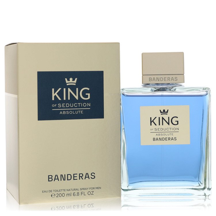 King Of Seduction Absolute by Antonio Banderas Eau De Toilette Spray 6.7 Oz for Men