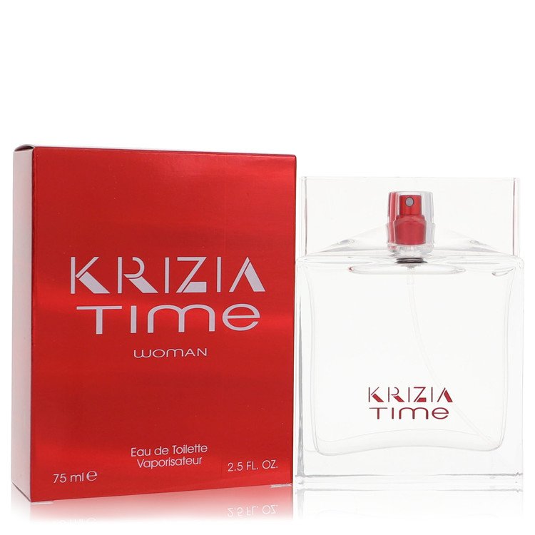 Krizia Time by Krizia 2.5 Oz Eau De Toilette Spray for Women