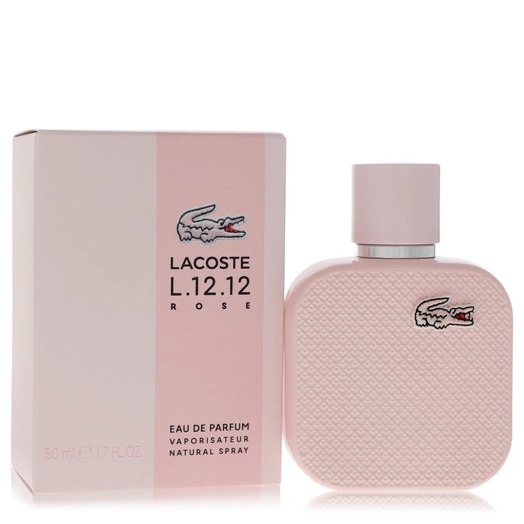 Lacoste L.12.12 Rose by Lacoste 1.7 Oz Eau De Parfum Spray for Women