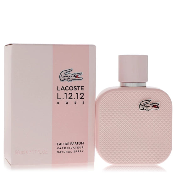 Lacoste L.12.12 Rose by Lacoste 1.7 Oz Eau De Parfum Spray for Women