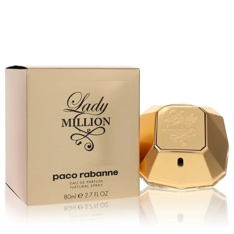 Lady Million by Paco Rabanne 2.7 oz Eau De Parfum Spray for Women
