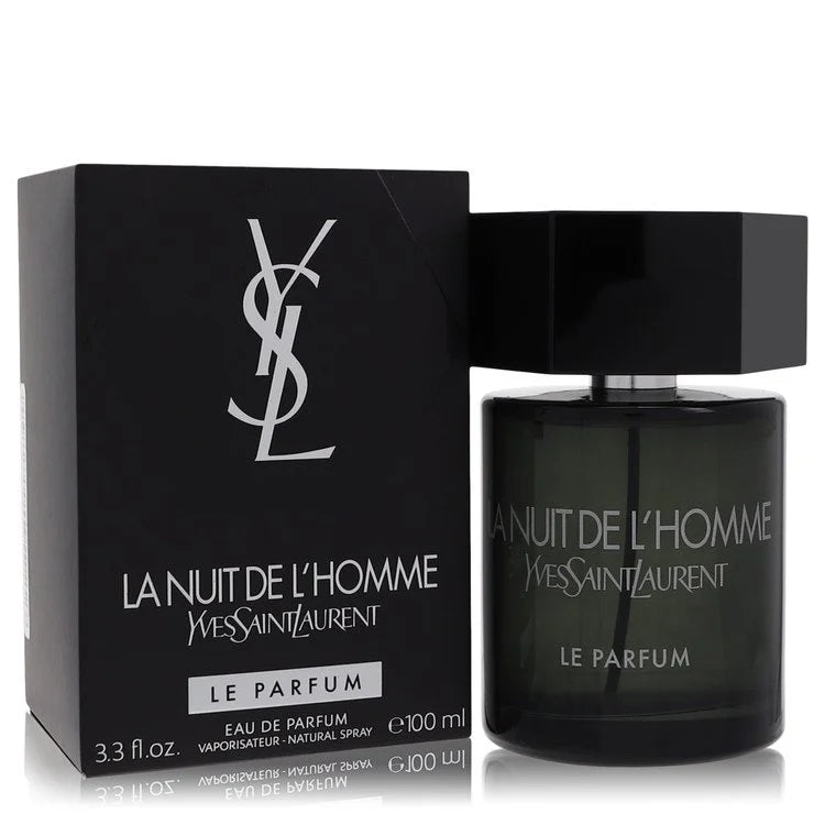 La Nuit De L'homme by Yves Saint Laurent 3.3 Oz Le Parfum Spray for Men