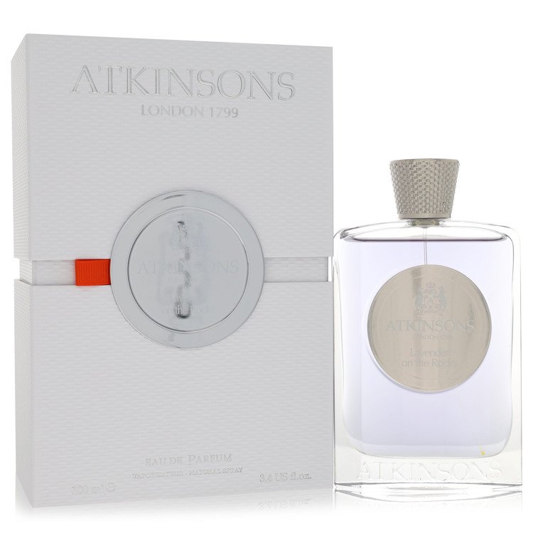 Lavender On The Rocks by Atkinsons 3.3 Oz Eau De Parfum Spray for Women