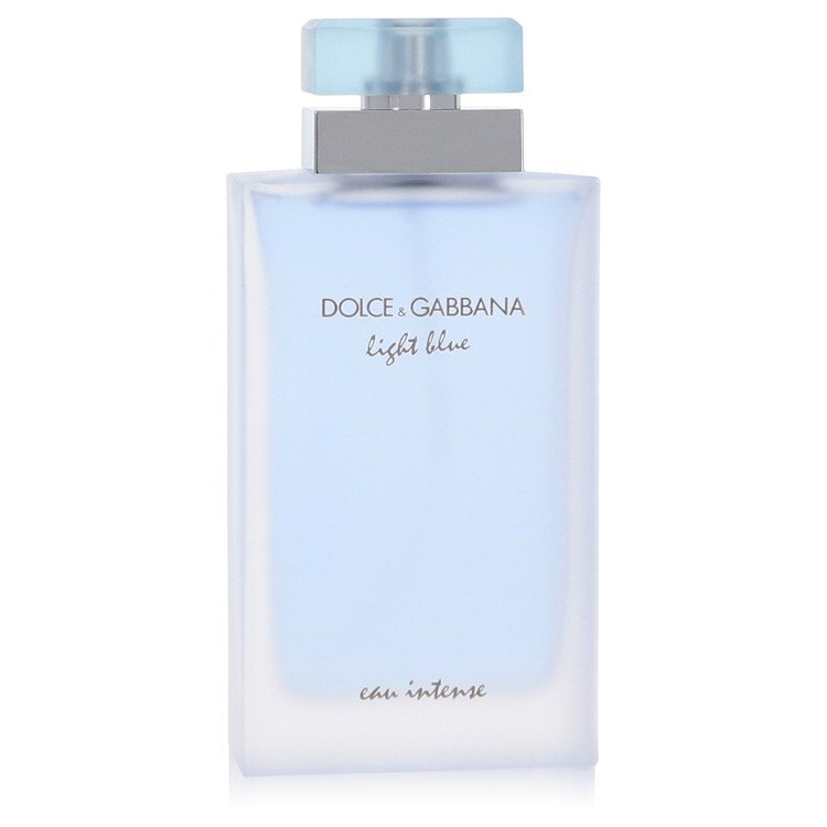 Light Blue Eau Intense by Dolce & Gabbana 3.3 Oz Eau De Parfum Tester for Women