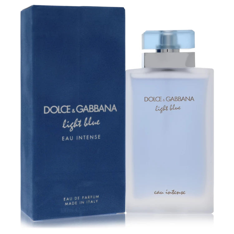 Light Blue Eau Intense by Dolce & Gabbana 3.4 Oz Eau De Parfum Spray for Women