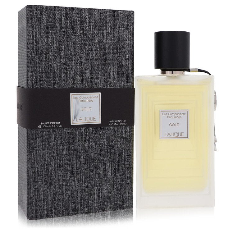 Les Compositions Parfumees Gold by Lalique 3.3 Oz Eau De Parfum Spray for Women