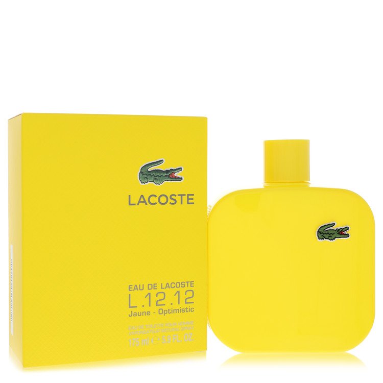 Lacoste Eau De Lacoste L.12.12 Jaune by Lacoste 5.9 Oz Eau De Toilette Spray for Men