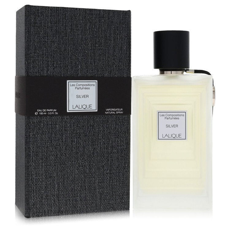 Les Compositions Parfumees Silver by Lalique 3.3 Oz Eau De Parfum Spray for Women
