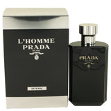 Prada L'homme Intense by Prada 3.3 Oz Eau De Parfum for Men