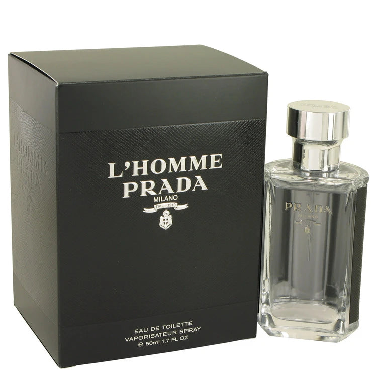 L'Homme Prada Milano by Prada 1.6 oz Eau De Toilette Spray for Men