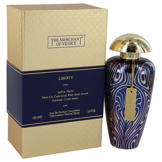 Liberty by The Merchant Of Venice 3.4 Oz Eau De Parfum Spray In Box for Unisex