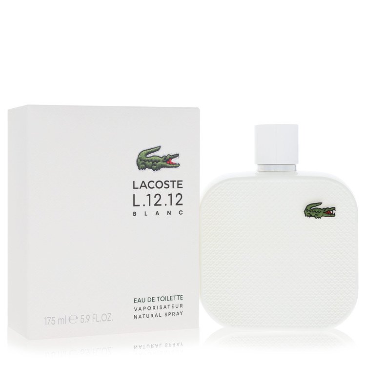 Lacoste Eau De Lacoste L.12.12 Blanc by Lacoste 5.9 Oz Eau De Toilette Spray for Men