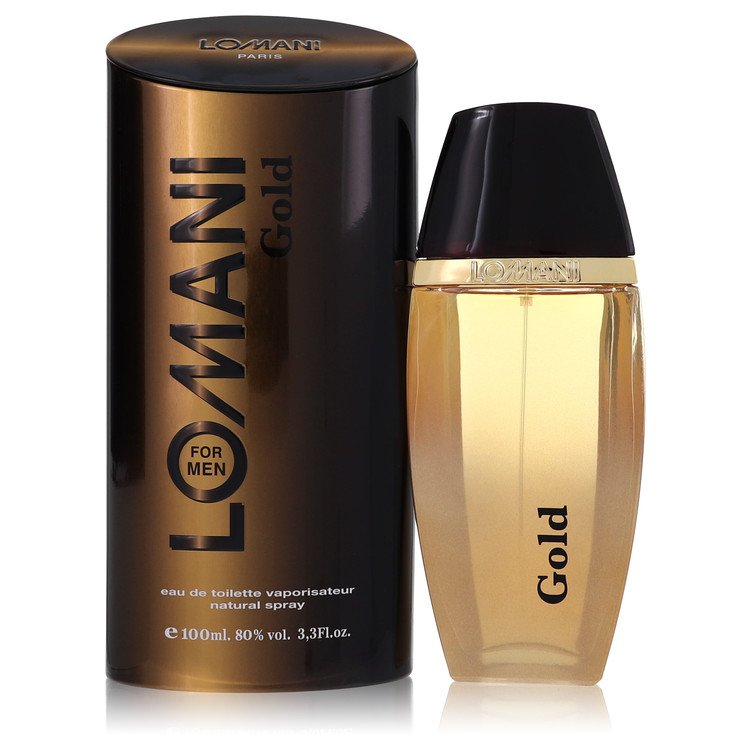 Lomani Gold by Lomani 3.3 Oz Eau De Toilette Spray for Men