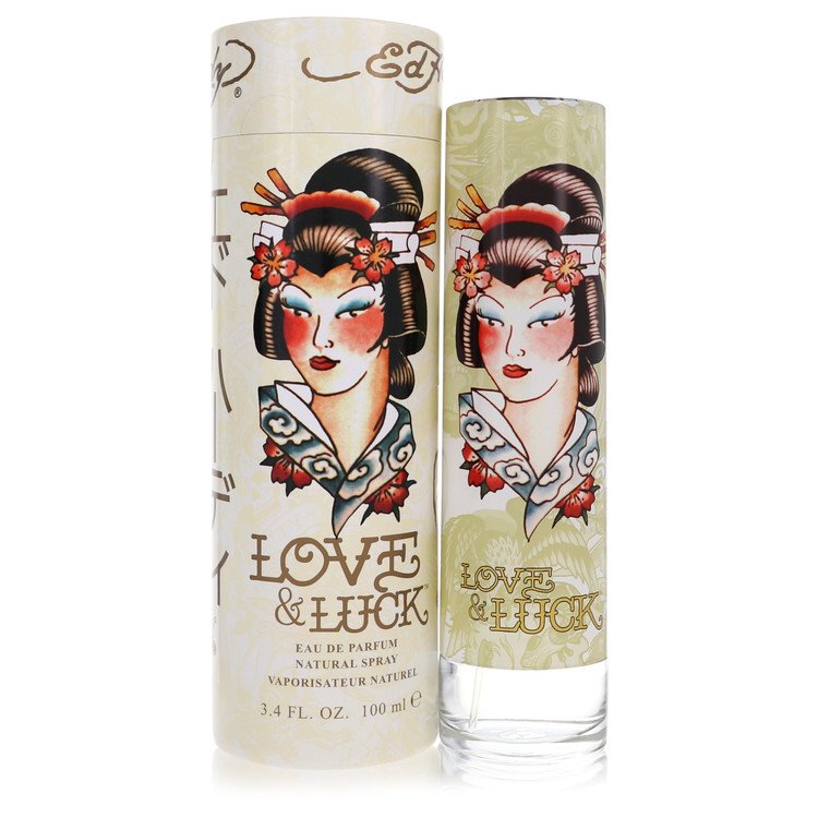 Ed Hardy Love & Luck By Christian Audigier Perfume 3.4 Oz Eau De Parfum Spray For Women - Box