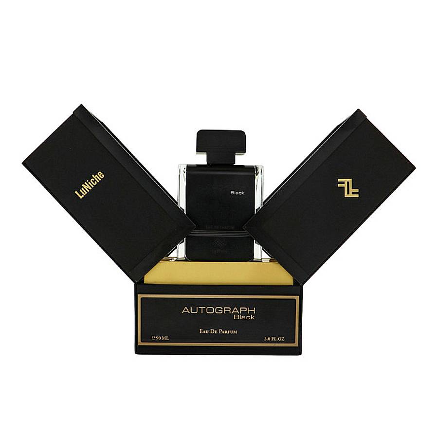 Autograph Black by Luniche 3 Oz Eau De Parfum Spray Unisex for Unisex