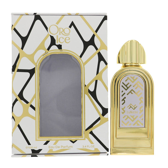 Oro Ice by Luniche 3.4 Oz Eau De Parfum Spray for Unisex