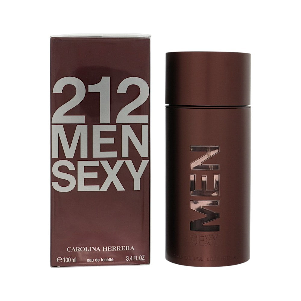 212 Sexy by Carolina Herrera 3.4 Oz Eau De Toilette Spray In Box for Men