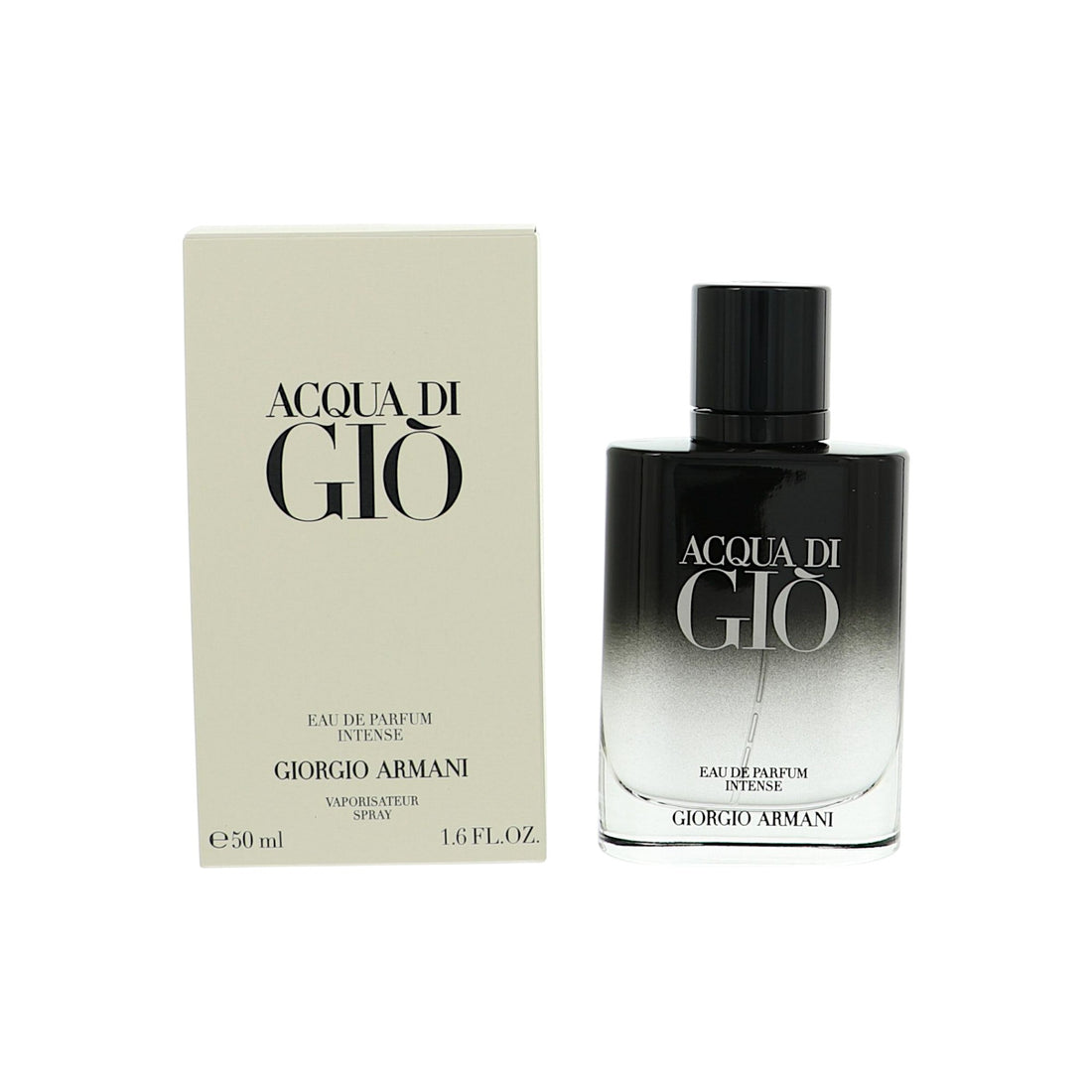 Acqua Di Gio Intense by Giorgio Armani 1.6 Oz Eau De Parfum Spray In Box for Men