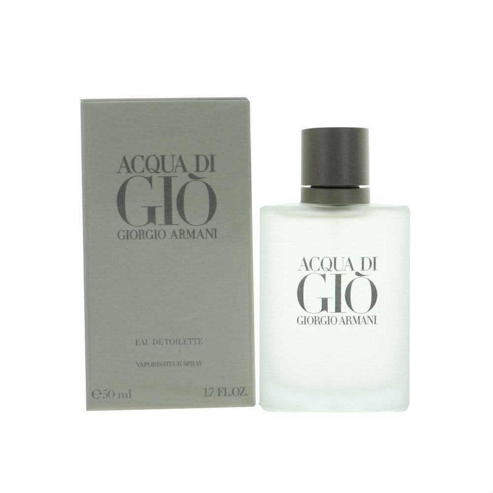 Acqua Di Gio By Giorgio Armani Cologne 1.7 Oz Eau De Toilette Spray For Men - Box