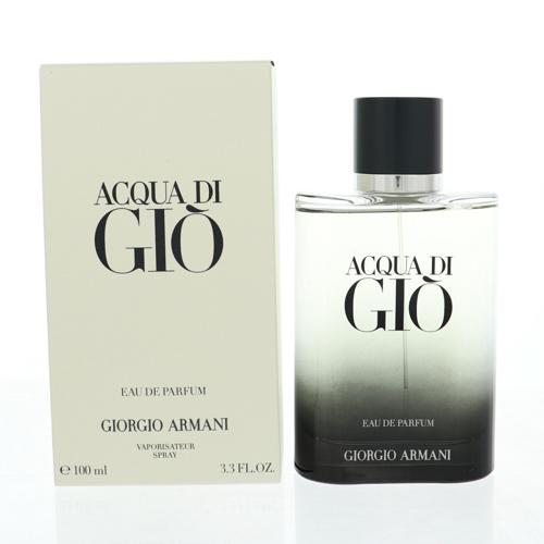 Acqua Di Gio By Giorgio Armani Cologne 3.3 Oz Eau De Parfum Spray For Men - Box
