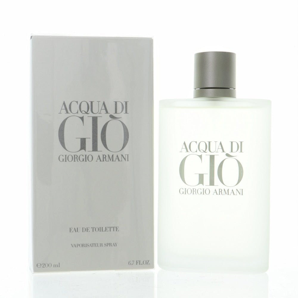 Acqua Di Gio By Giorgio Armani 6.7 Oz Eau De Toilette Spray For Men In Box