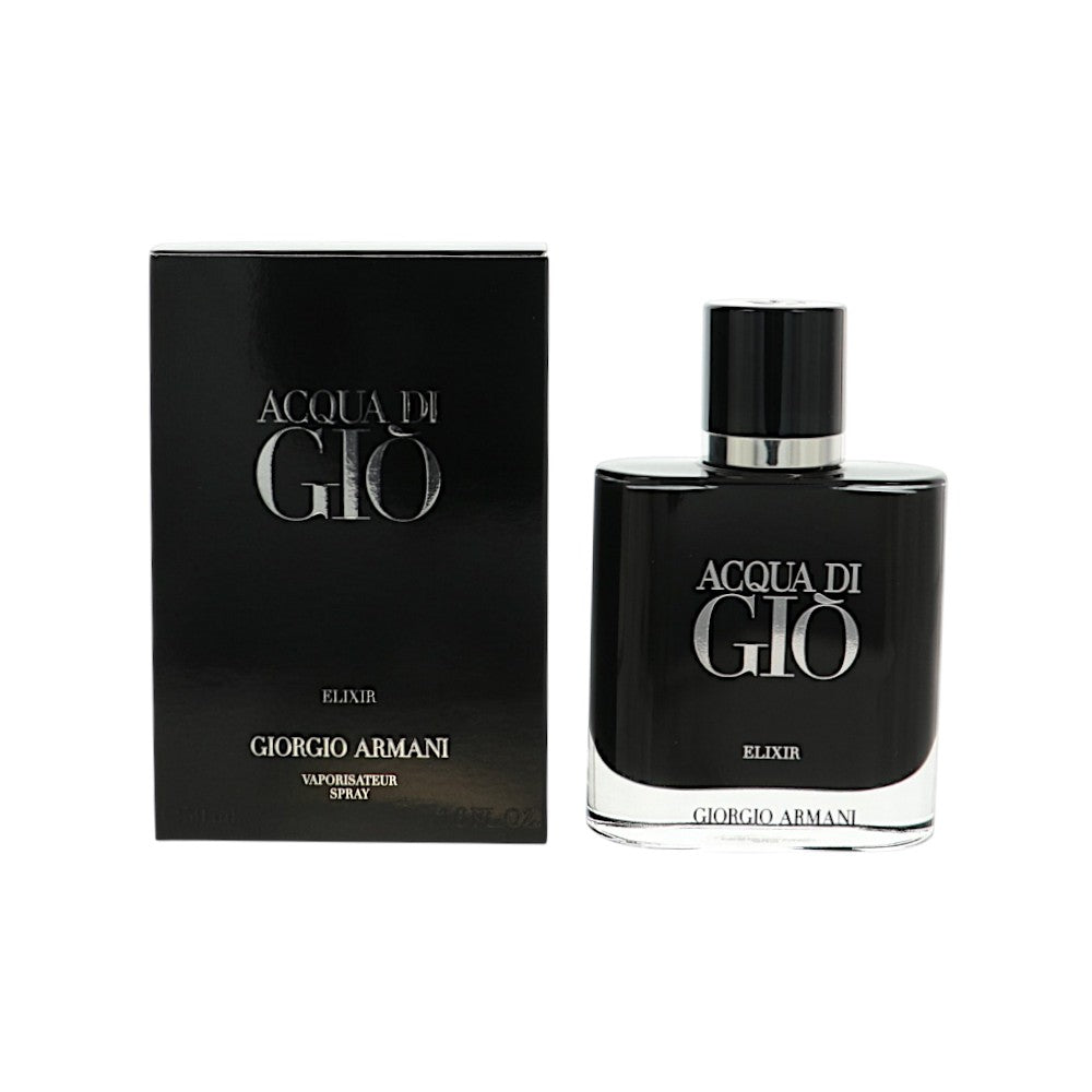 Acqua Di Gio Elixir by Giorgio Armani 1.6 Oz Parfum Spray In Box for Men