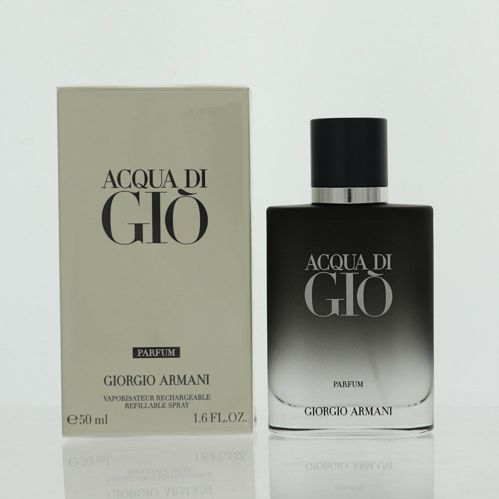 Acqua Di Gio Parfum By Giorgio Armani Cologne 1.6 Oz Parfum Spray For Men - Box