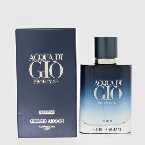 Acqua Di Gio Profondo By Giorgio Armani Cologne 1.6 Oz Eau De Parfum Spray For Men - Box